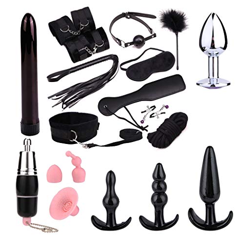 Amal Plugs Adult Kit With Ring Finger BDSM Slave Bandage Flirt Games Toys For Couples