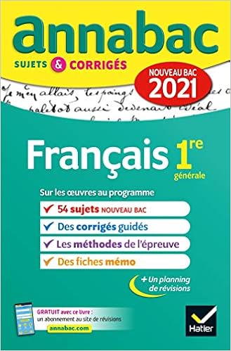 Amazon Com Annales Du Bac Annabac 2021 Francais 1re Generale Sujets Corriges Nouveau Bac Annabac 1 French Edition 9782401064126 Bernard Helene Dauvin Sylvie De Maistre Mathilde Saulnier Sophie Spies Swann Touet Berangere Books
