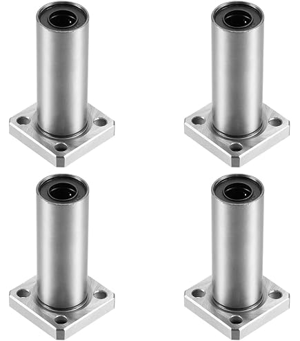 Rodamiento Lineal De Brida Larga LMF25LUU - Para Ejes De 25mm, Medidas 25x40x112mm, Acero