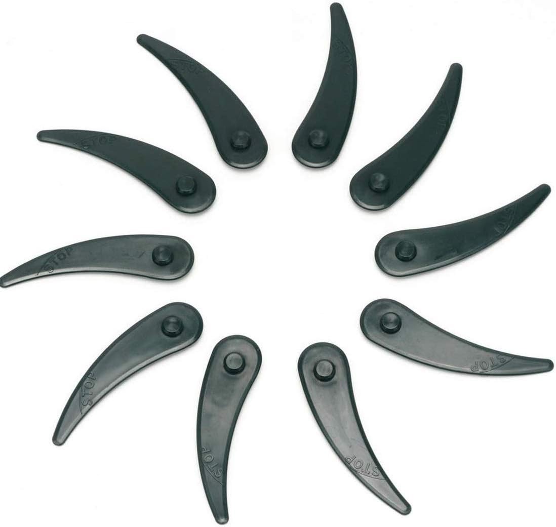 Wonolo 10pcs Grass Strimmer Trimmer Durablade Blades For Bosch