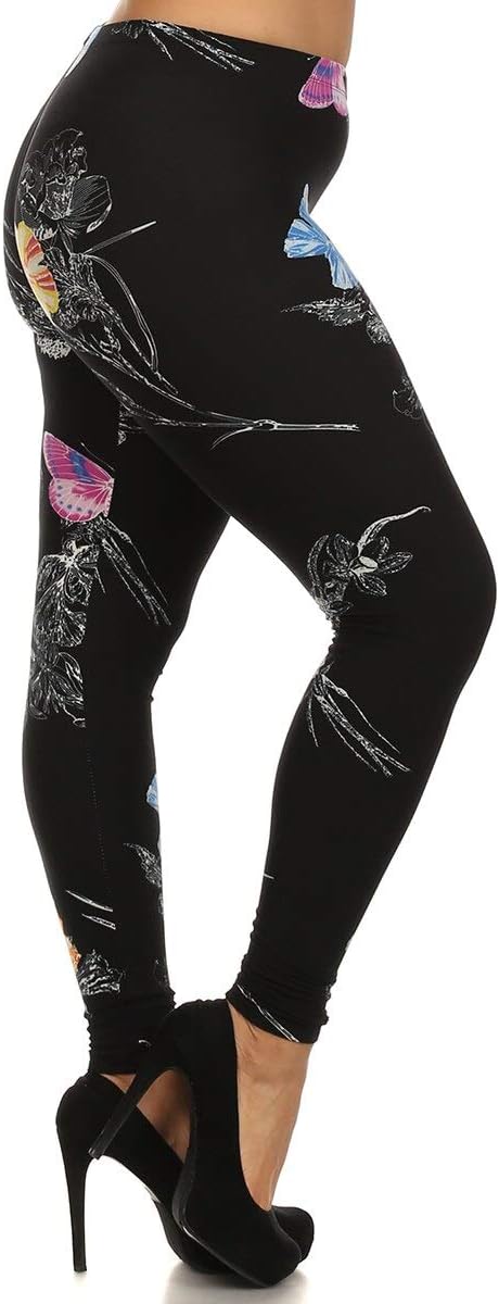 World of Leggings Plus Size Buttery Soft Printed Leggings - Shop 45 Styles