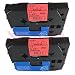 2PK Black on Red Label Tape Compatible for Brother TZ 431 TZe 431 12mm P-Touch 8m