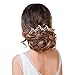 Artio Wedding Hair Pins Accessories with Rhinestones for Women and Girls 3PCS (Blue)
