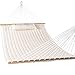 Lazy Daze Hammocks Double Quilted Fabric Swing with Pillow hammocks, 55'', Natural primary