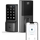 eufy Security Smart Lock C210, Keyless Entry Door Lock, Built-in WiFi Deadbolt, Smart Door Lock, No Bridge Required, Easy Ins