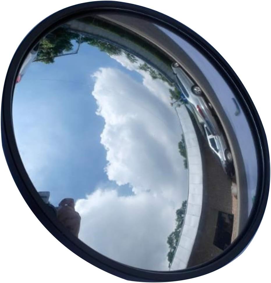 Hfyg Traffic Mirror Convex Unbreakable Traffic Mirror, Diameter 20cm (7
