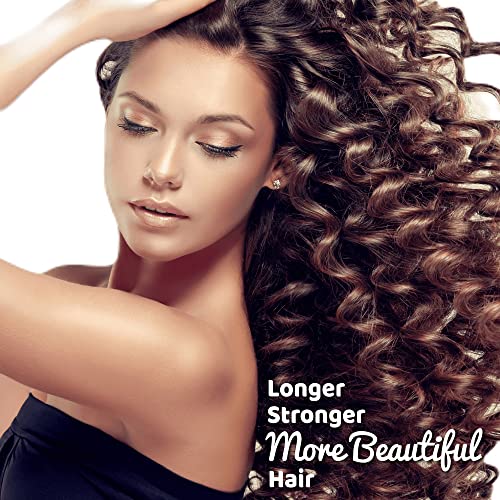 Cherry Bomb Biotin (5000mcg) Hair Gummies Supplement for Faster Thicker