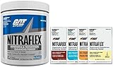 GAT Nitraflex,Testosterone Enhancing Pre Workout 30/S W/Single Serving Packets (Blue Raspberry)