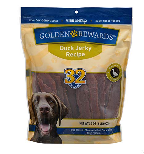 PACK OF 2 Golden Rewards Duck Jerky Dog Treats 32 Oz Pricepulse