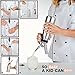 Stainless Steel Whipped Cream Dispenser by SWEETNIK – Professional 500ml Cream Whipper , Large Siphon with 3 Various Nozzles, Cleaning Brush, e-Recipes
