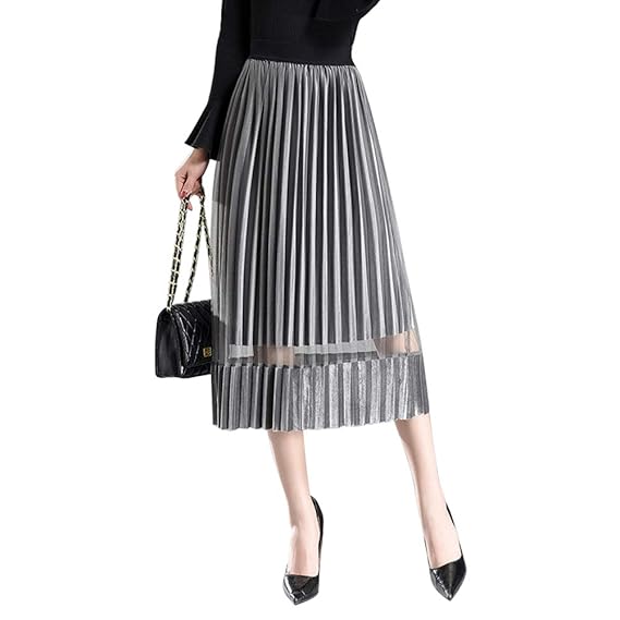 Amazon Chic Queen スカート 冬 ロングスカート ベルベット ベロア Amazon Chic Queen スカート 冬 ロングスカート ベルベット ベロア