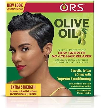 ORS Olive Oil Build-In Protection New Growth No-Lye Hair Relaxer - Extra Strength
