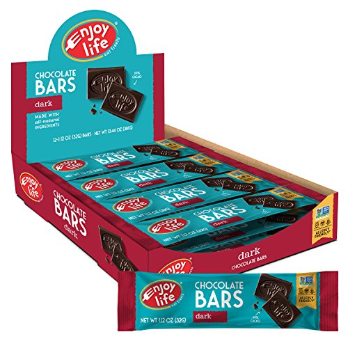 Enjoy Life Foods Chocolate Bars, Dark Chocolate, Soy Free, Nut Free