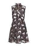 LaVieLente Customized Sleeveless Sloth Shirt Dress with Stretchable Waist Design