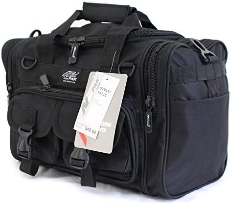 15" Mens Military Molle Tactical Gear Duffle Range Shoulder Strap Travel Bag TF115 BK Black