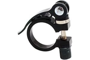 Wmzjnljy 1pc 31.8mm Bike Bicycle Quick Release SeatPost Clamp, Mountain Bike Cycling Saddle Seatpost Clamps Quick Release(M03