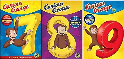 Curious George: The Complete Season 7, 8, and 9 Collection (The Final 3 Seasons)