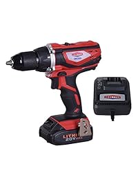 Dobetter - Taladro inalámbrico de iones de litio, 20 V, con LED, 1 2 pulgada, sin llave