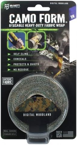 Mcnett Camo Form Protective Camouflage Wrap (Woodland Digital, 2")