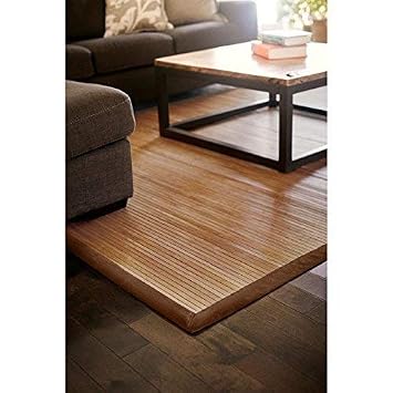 Bambusteppich Classic 165x230cm 17mm Stege Breite Bordure