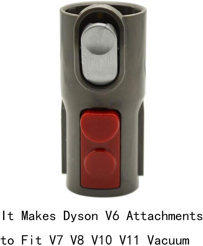 EZ SPARES DYS V8 Adapter Make DYS V6 Attachment to Fit DYS V11 V8 V10 V7 Cordless Vacuum Cleaner Parts Tools Replacement