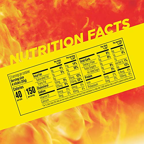 SLIM JIM SMOKED MEAT STICKS, MILD FLAVOR, 6G PROTEIN PER SERVING, SNACK SIZE, LUNCHBOX SNACK, 0.28 OZ. (14 COUNT)