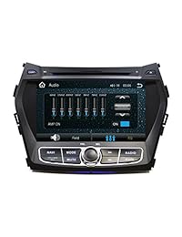 Otto Navi en Dash OE Fitment Direct y Play Navigation GPS CD Reproductor de DVD Radio Bluetooth para 13 17 Hyundai Santa Fe