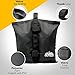 Outrav Canopy Sand Bags - Tent Weights for Outdoor Canopy, Sun Shelter, Pop Up Tent, Gazebo, Party Tent - Easy to Use, Heavy Duty Strong Material - Sandbag Gazebo Weights, Pack of 4 (Black)