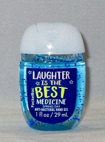 Bath & Body Works PocketBac Hand Gel Sanitizer Laughter is the Best Medicine Spring Day