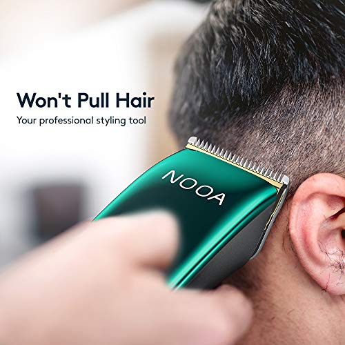 Men\'s Cordless Hair Clippers Rechargeable Hair Trimmers Professional Grooming Kit with Clipper & Trimmer for Beard, Head, Body, and Face