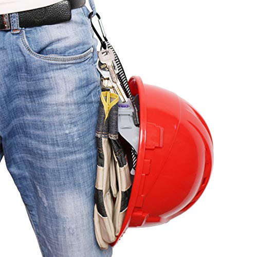 3pcs Glove Grabber Clip Holder work Safety Clip Glove Keeper, Guard Labor Worker Glasses Helmets Hanger Clamp Grabber Catcher (Black 10pcs) - Thumbnail 4