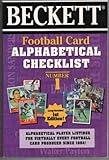 Beckett Football Card Alphabetical Checklist by 