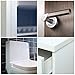 Cabinet Door Bumpers, Clear Adhesive Rubber Bumper Pads – Round, 400 Pieces, 3 Sizes