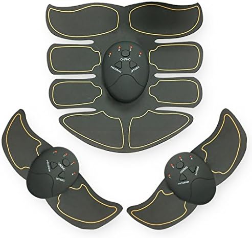 HSDMF Toner Belt EMS Muscle Muscle Fitness,EMS Training The Body Ultimate Abs Stimulator For Abdomen/Arm/Leg ; Workout Portable Home/Office Workout Equipment Support Men&Women