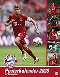 FC Bayern München Posterkalender 2020: Jahresübersicht 2019 mit Spielergeburtstagen by