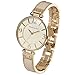 Anne Klein Women's AK/2210IMGB Gold-Tone and Ivory Marbleized Bangle Watch