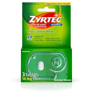 Is zyrtec prescription just as good