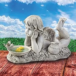 Design Toscano EU4034 Summertime Reflections Cherub