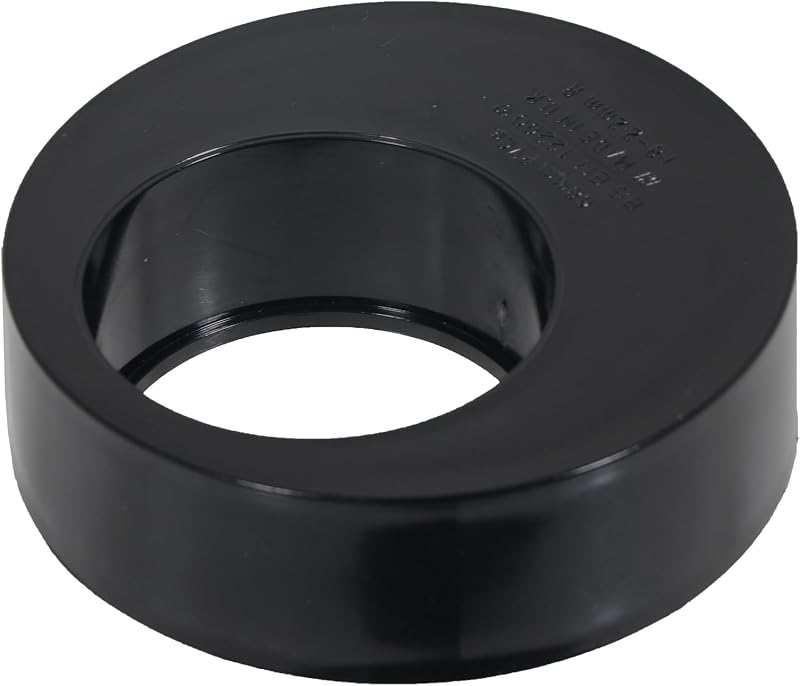 Spares2go Gutter Down Pipe Reducer 68mm to 110mm UPVC Connector