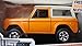 JADA JUST TRUCKS ORANGE/TAN 1973 FORD BRONCO 1:32 SCALE