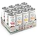 Botonics Sparkling Organic Apple Cider Vinegar Tonic, Variety Pack, 12 Ounce (Pack of 12)