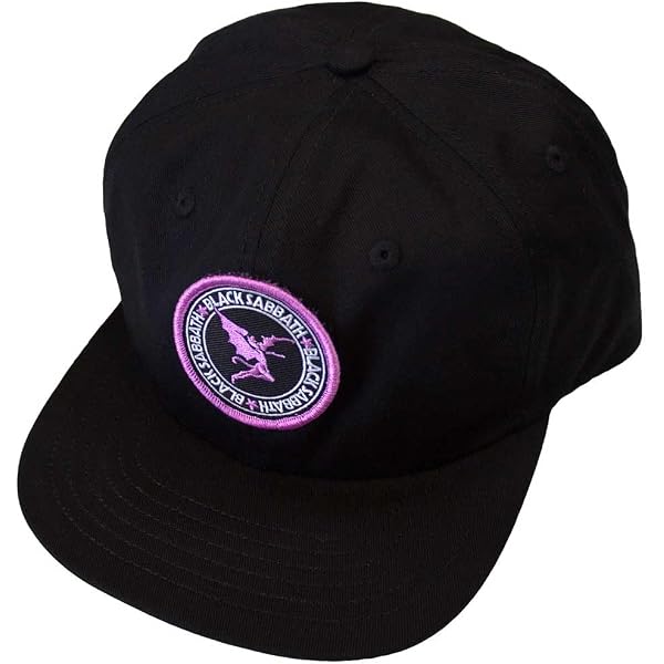 Black Sabbath con Licenza Ufficiale Unisex Cappello Baseball: Testo Black Sabbath con Licenza Ufficiale Unisex Cappello Baseball: Testo