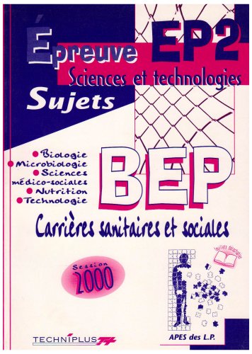 Épreuves EP2, sciences et technologies