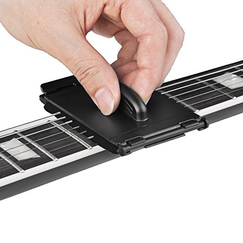 Timiy 1 set Acoustic Electric Bass String Cleaner Brush Tool for Stringed Musical Instruments (Black) - Thumbnail 4