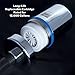 Geneva Bathworks Shower Filter for Hard Water - Universal Inline Showerhead Filter Removes Chlorine and Softens Bath Water for the Luxury Swiss Spa Experience - Enjoy Pure Filtered Shower Head Water.