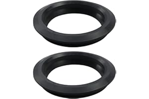 VSTTAR 2 Pack 3" Flexible Rubber Tank Adapter (Bulkhead), Flexible Pipe-to-Tank Seal - Tank Adapter for Sealing