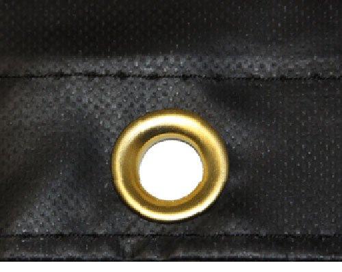 Lightweight 18oz/14oz Lumber Tarp 24x27 (8' Drop) - Black