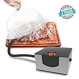 Fentac Smoking Gun Food Smoker for Sous Vide Home Cooking and Outdoor BBQ, Add Smoke Flavor to Meat, Cheese, and Cocktails (Silver)