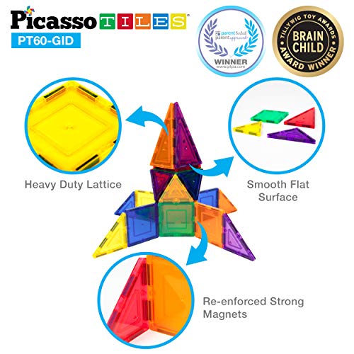 6 PicassoTiles+Construction+Interlocking+Educational+Development