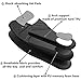 Sport Shoe Insoles, U-Shape Improved Comfort Gel Orthotics Feet Inserts EVA Foam with Shock Absortion and Arch Support for Flat Feet, Plantar Fasciitis and Heel Pain.(M:8-10Mens/10-12Womens)